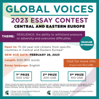 Global Youth Essay Contest sponsored...